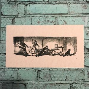 4/$10!!Letterpress print